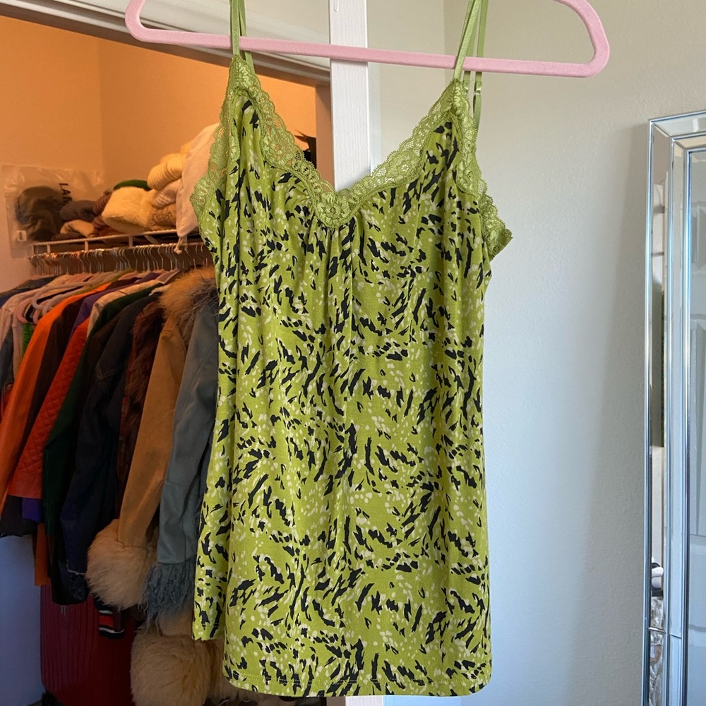 Vintage Express Animal Print Cami